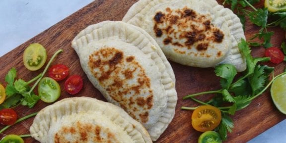 Empanadas veganas de chipotle